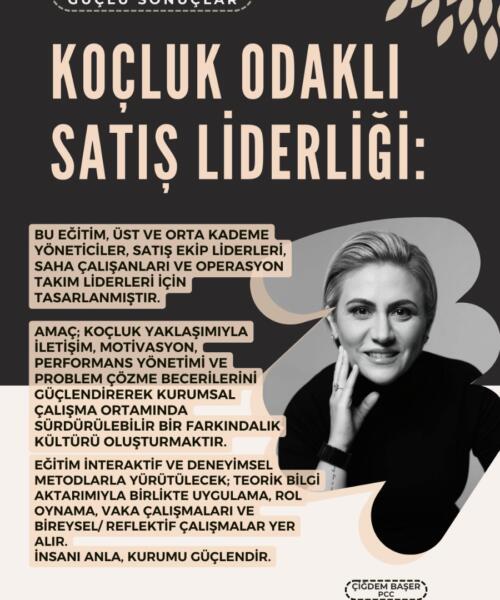 Koçluk Odaklı Satış Liderliği